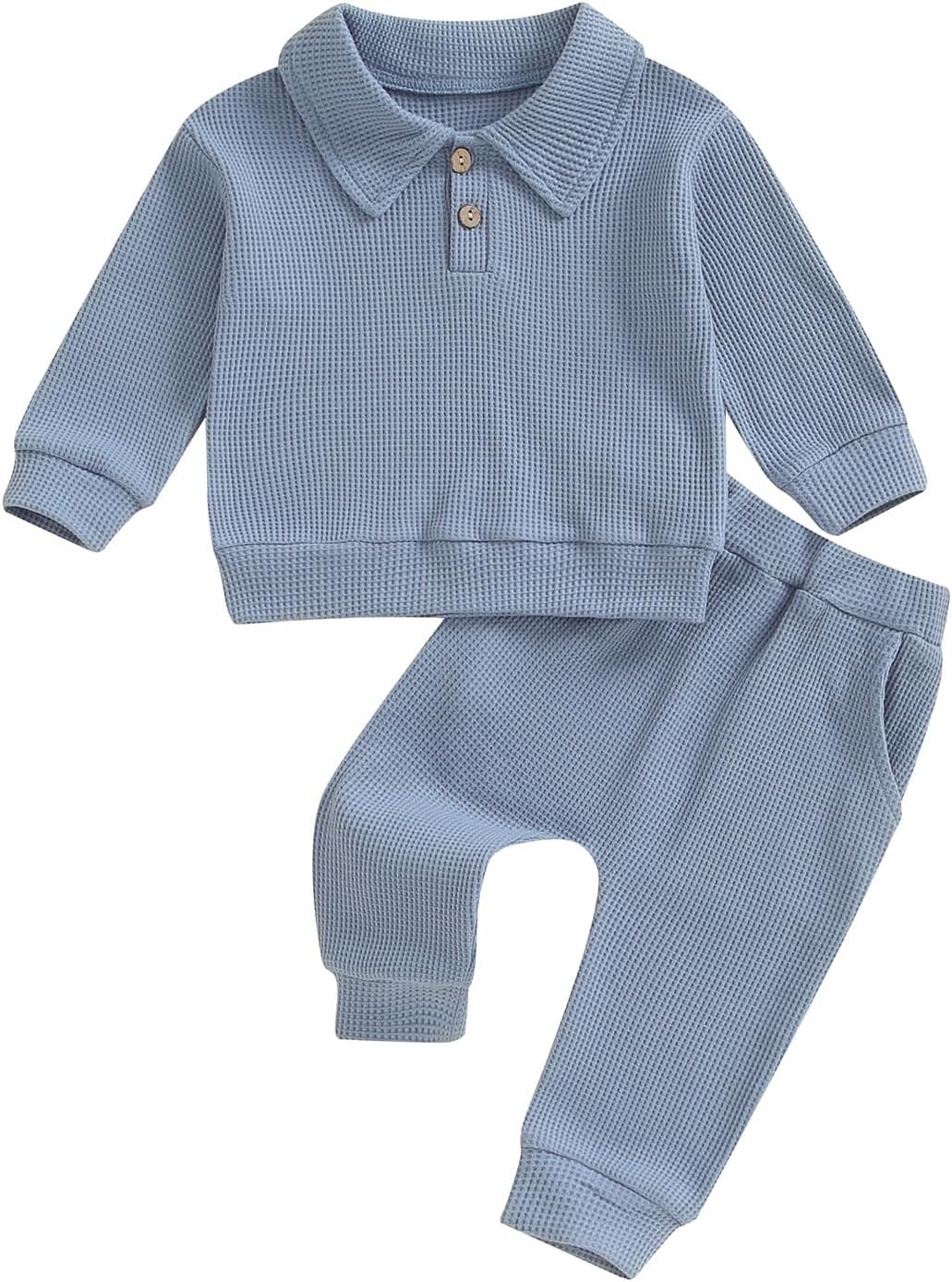 Perfect Toddler Spring Set Waffle Knit