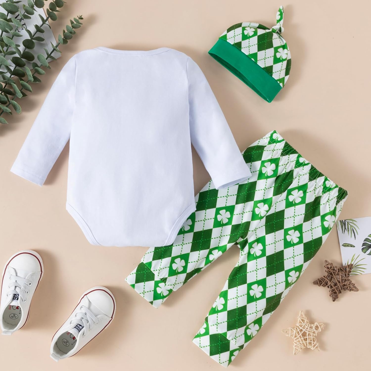 Baby Boy My 1st St Patricks Day Romper Set