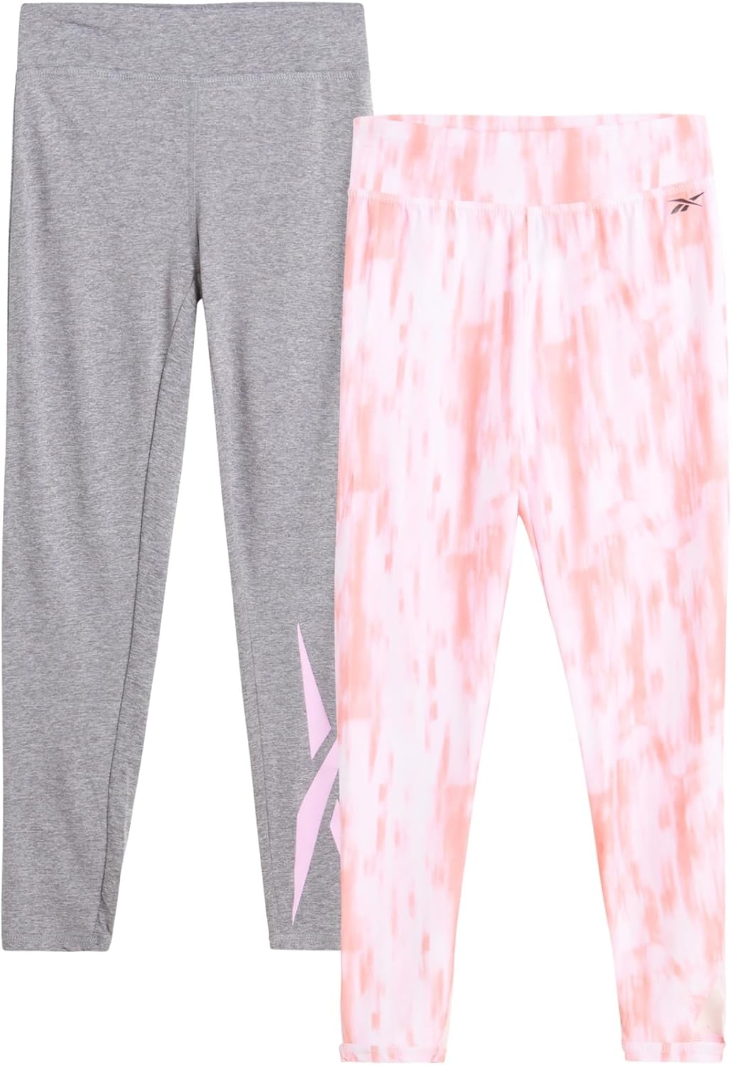Reebok Girls Stay Charming Active Performance Leggings - 2-Pack