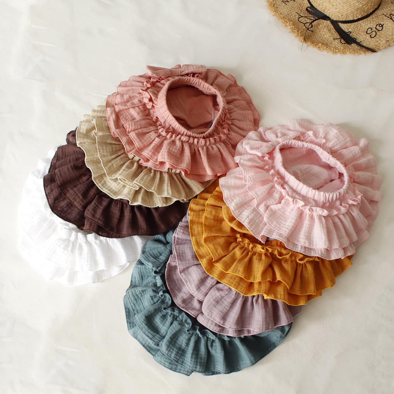 Soft Stylish Baby Girl Bloomer Skirt Bowknot Ruffle Diaper Cover -