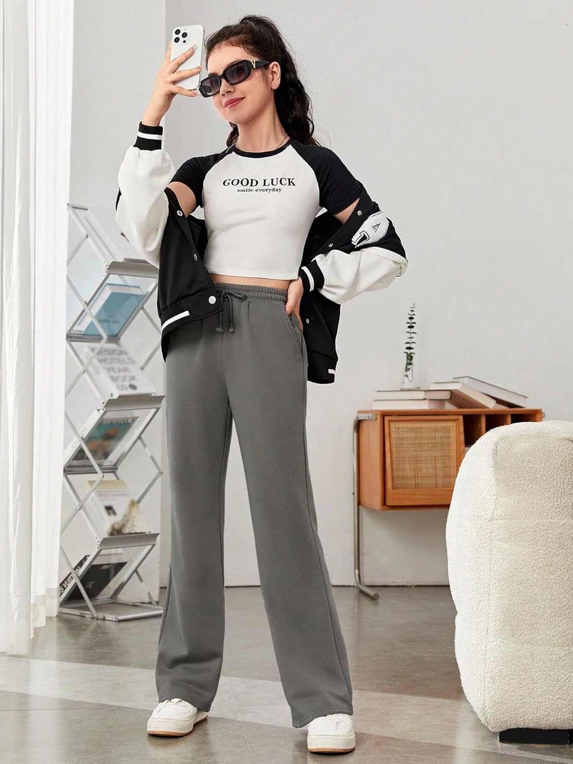 Premium Kant Design High Waist Flared Leg Womens Joya Pants