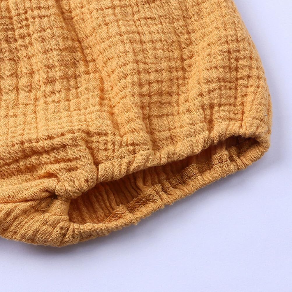 RUKOSU Baby Unisex Cotton Linen Shorts