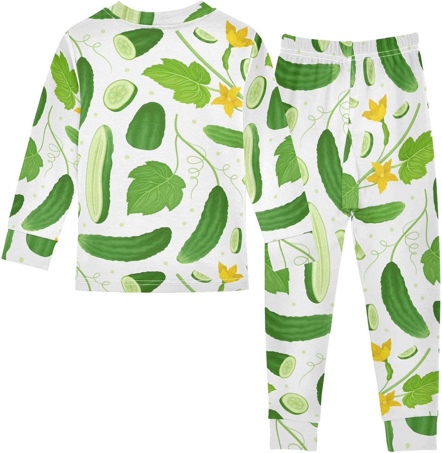 WIFIU Soft Cotton Pajama Set for Kids 18M-8Y Sleepwear