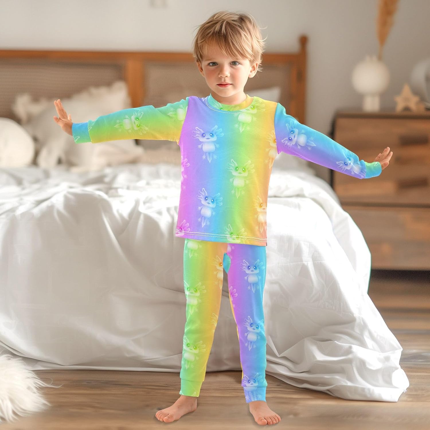 WIFIU Pajama Sets FOLDOVER COLLECTORS - Soft Cotton Pjs for Home - 18M-8Y