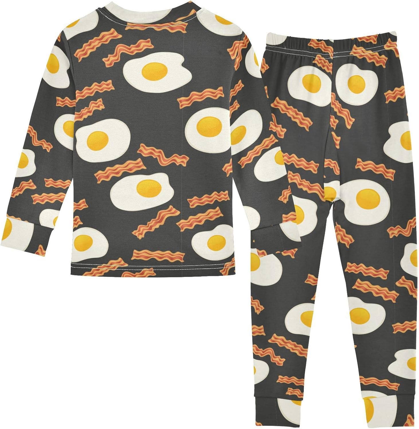WIFIU Pajama Sets - Soft Cotton Long Sleeve Sleepwear for Girls 18M-8Y