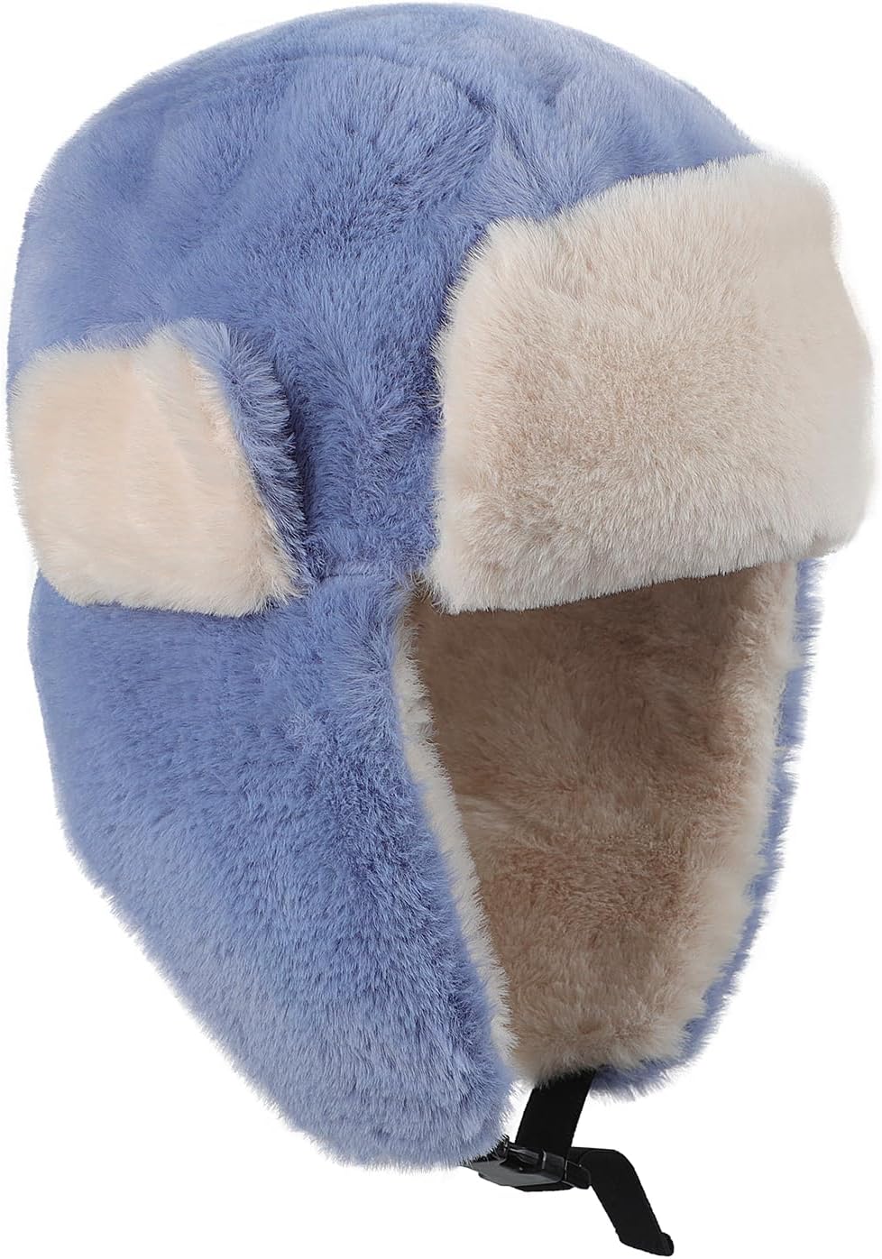Warm Fuzzy Plush Kids Trapper Hats
