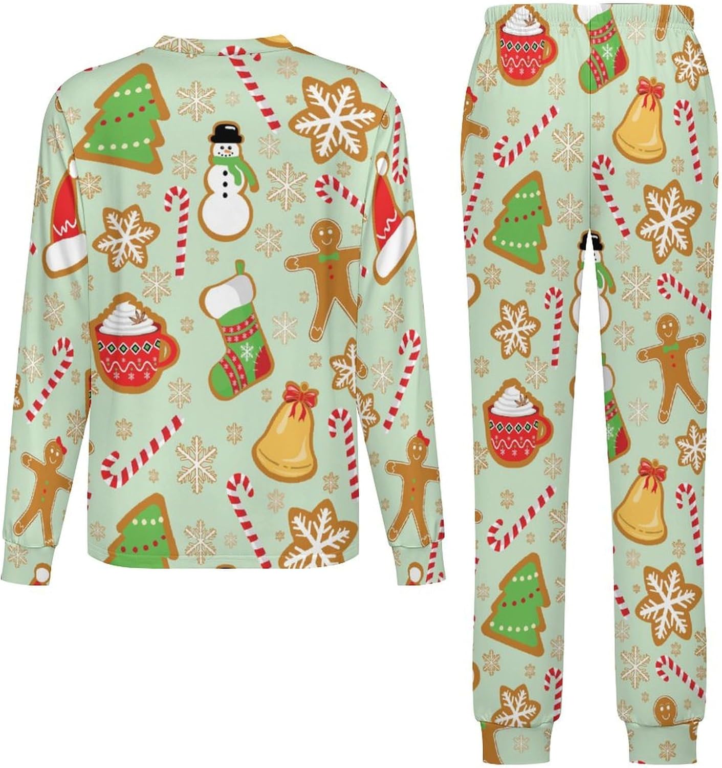 MEIKKO Christmas Kids Pajama Set Boys Girls