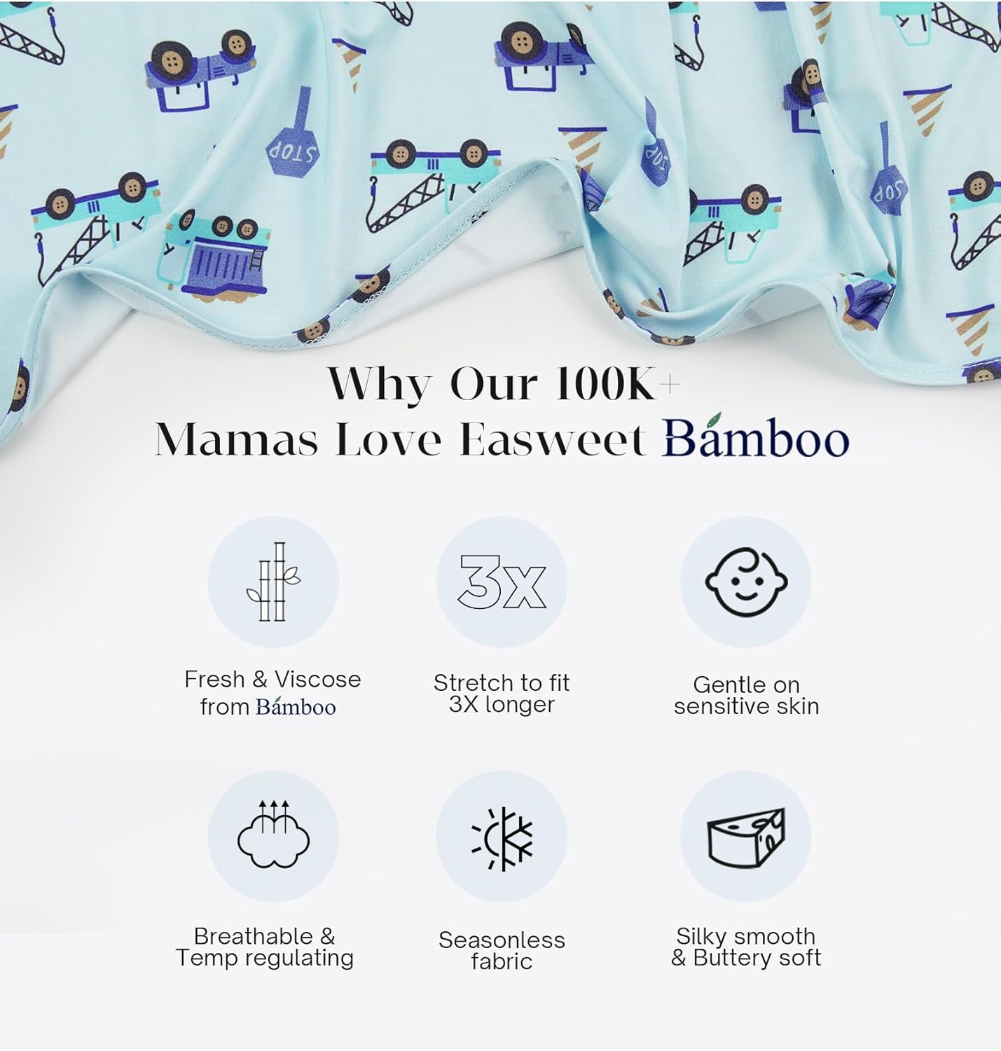 EASWEET Bamboo Viscose Baby Outfits for Winter Fall