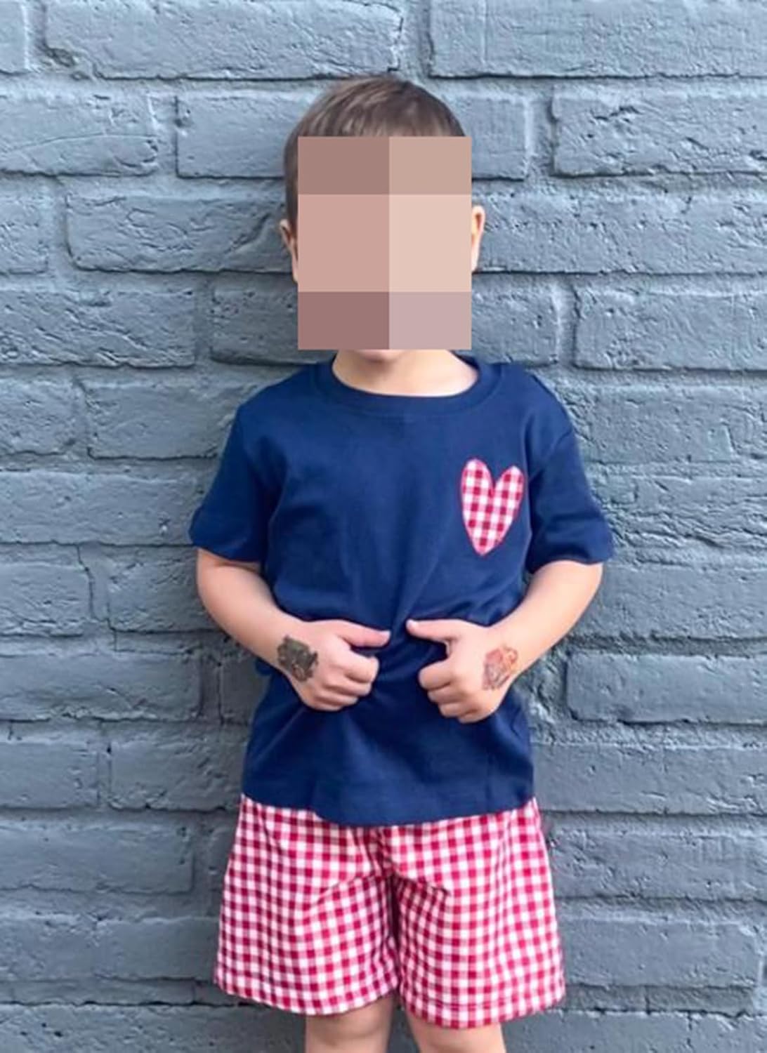 Gingham Plaid Toddler Shorts - Trendy Comfortable