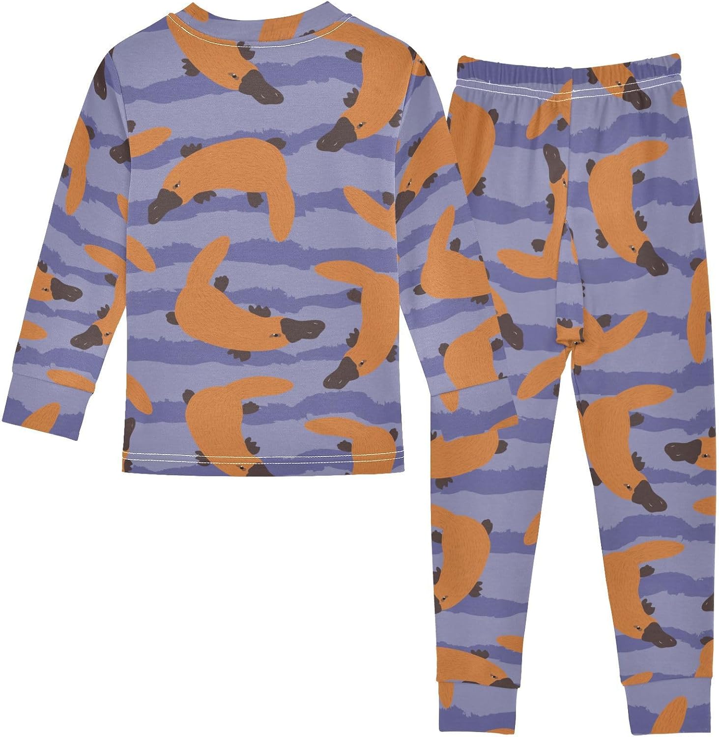 Comfortable Pajamas for Girls Soft Cotton Spandex Pjs Ages 18M-8Y