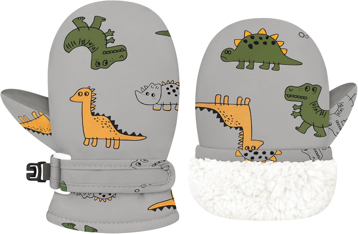 Olreco Toddler Mittens Waterproof snow mittens for Baby