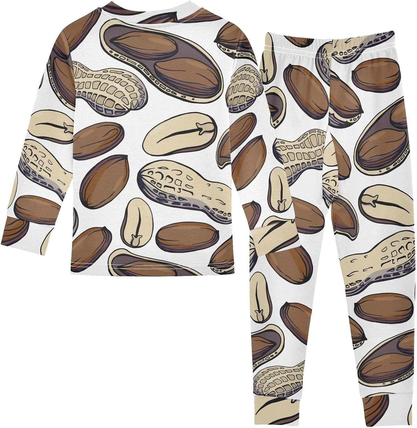 WIFIU Soft Cotton Pajama Set for Kids 18M-8Y 1