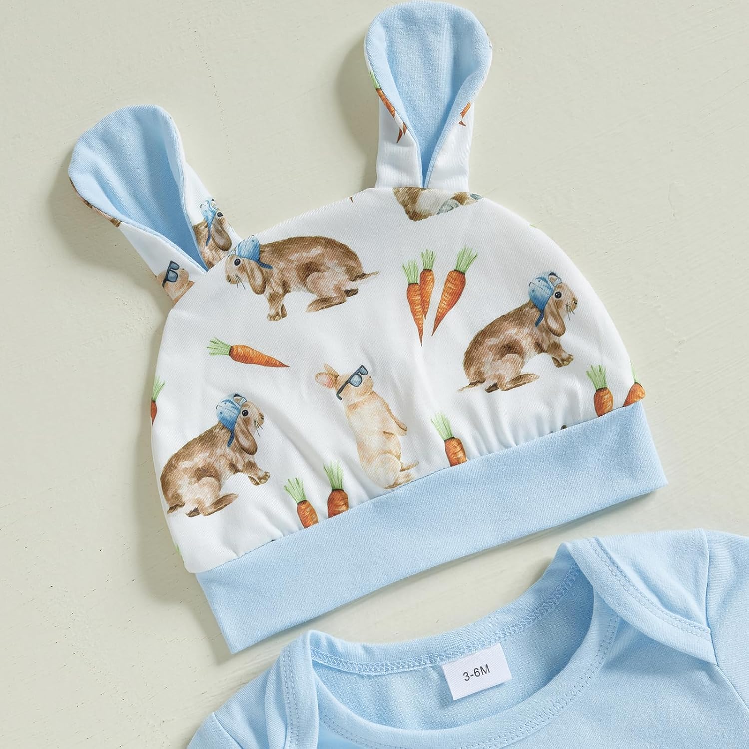 Easter 3-Piece Romper Pants Bundle for Baby