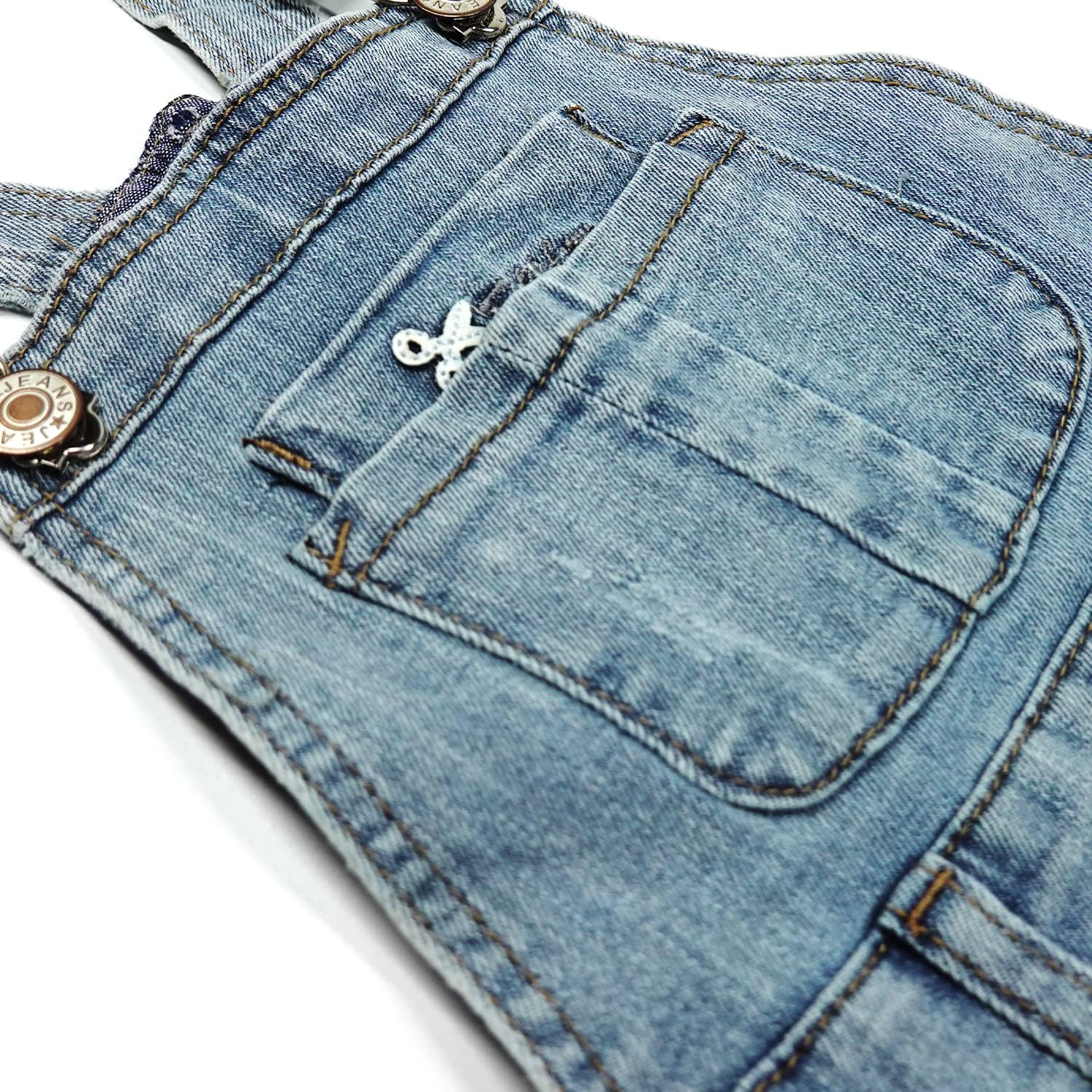 KIDSCOOL SPACE Fun and Fashionable Denim Shorts for Girls