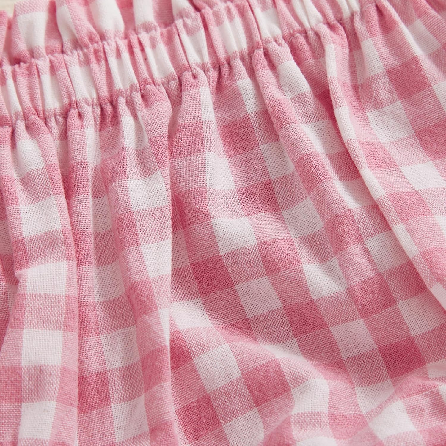 Newborn Plaid Cotton Bloomers Diaper Cover
