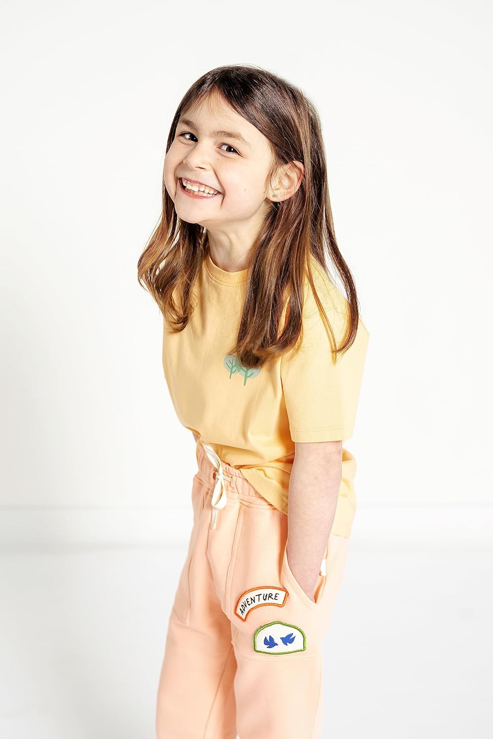 Boys Girls Organic Cotton Sweatpants for Kids
