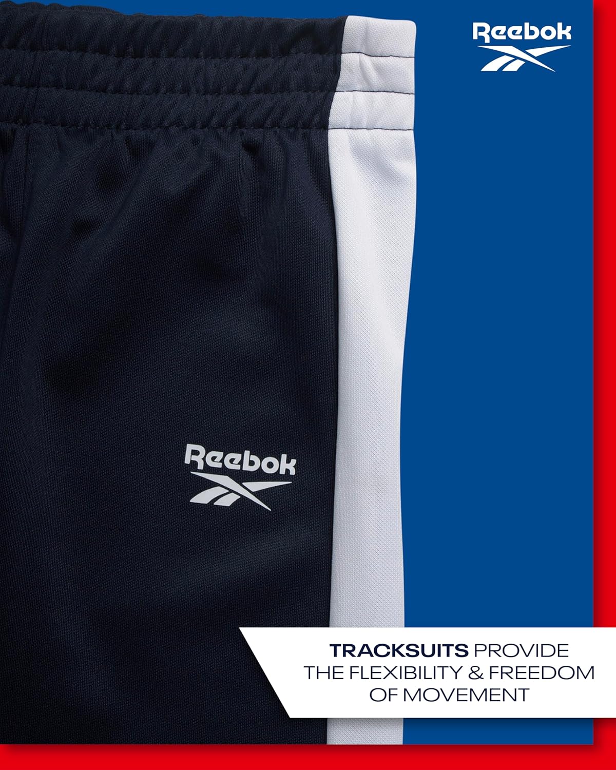 Reebok Boys Tricot Track Jacket Jogger Pant Set