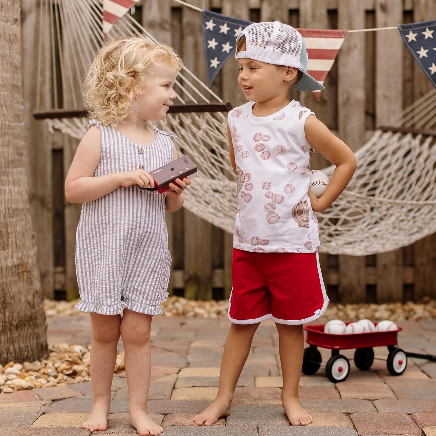 Burts Bees Baby Boys Soft Organic Shirt and Pants Set
