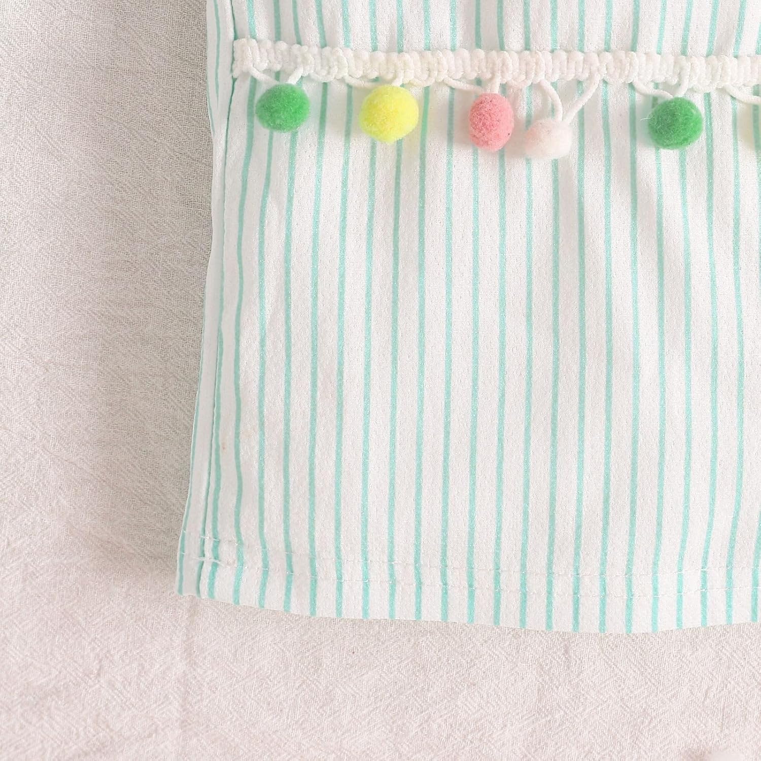 Rainbow Embroidery Kids Outfit 2Pcs - Women and Men
