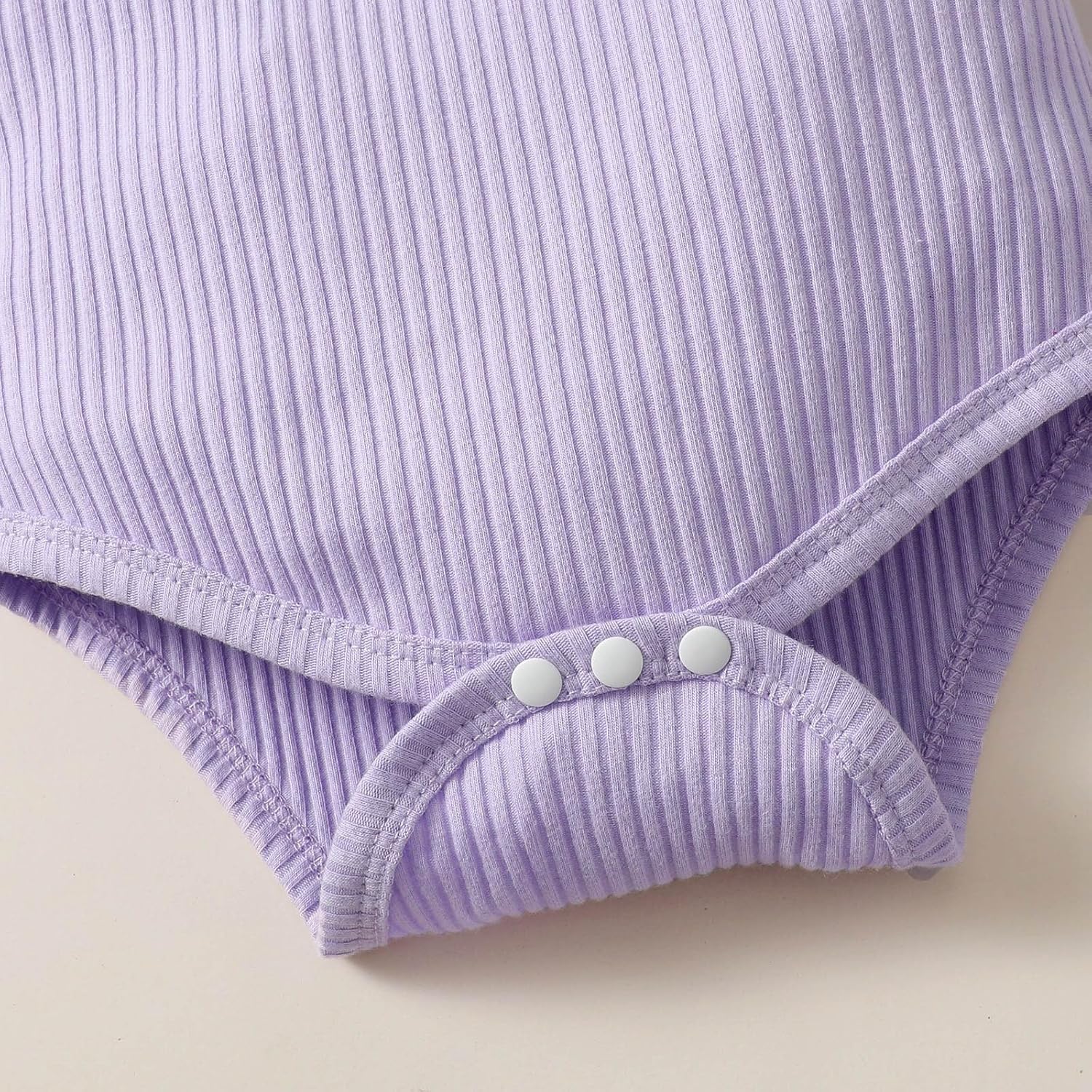 CuteSummer Outfits for Baby Girls - Butterfly Purple Romper Set