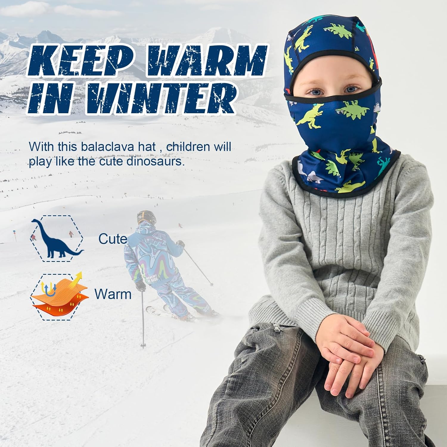 BAVST Winter Balaclava Kids