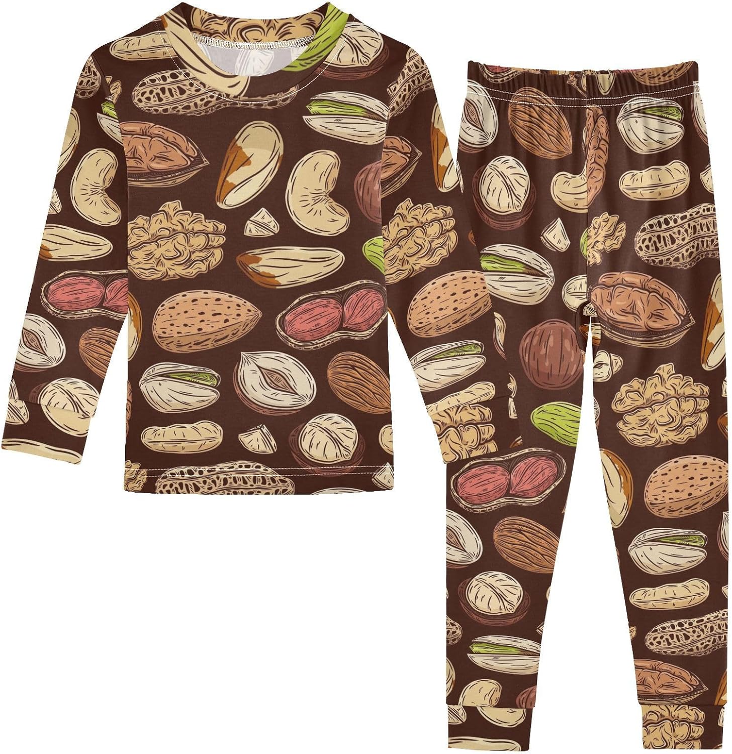 WIFIU Soft Cotton Pajama Set 2 Piece for Kids