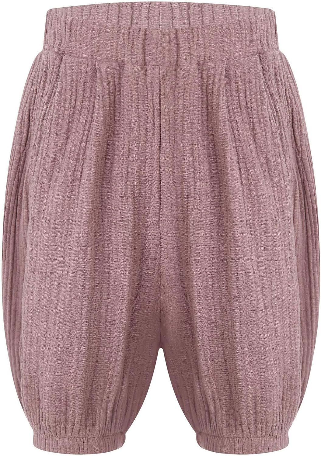 Kaerm Kids Boys Girls Casual Capri Pants Comfort Influencer