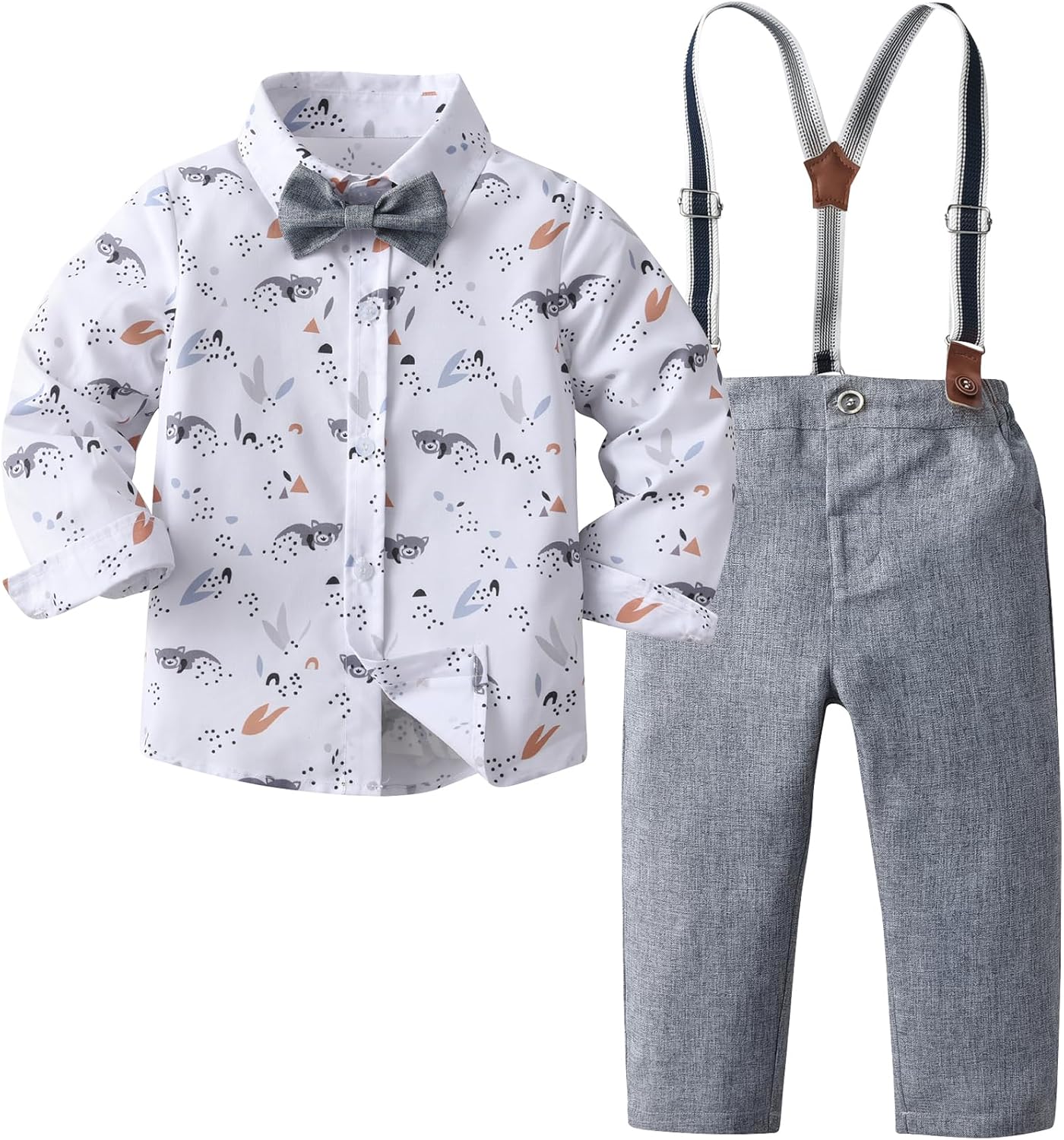 Boarnseorl Boys Outfit Set for 3-7 Years
