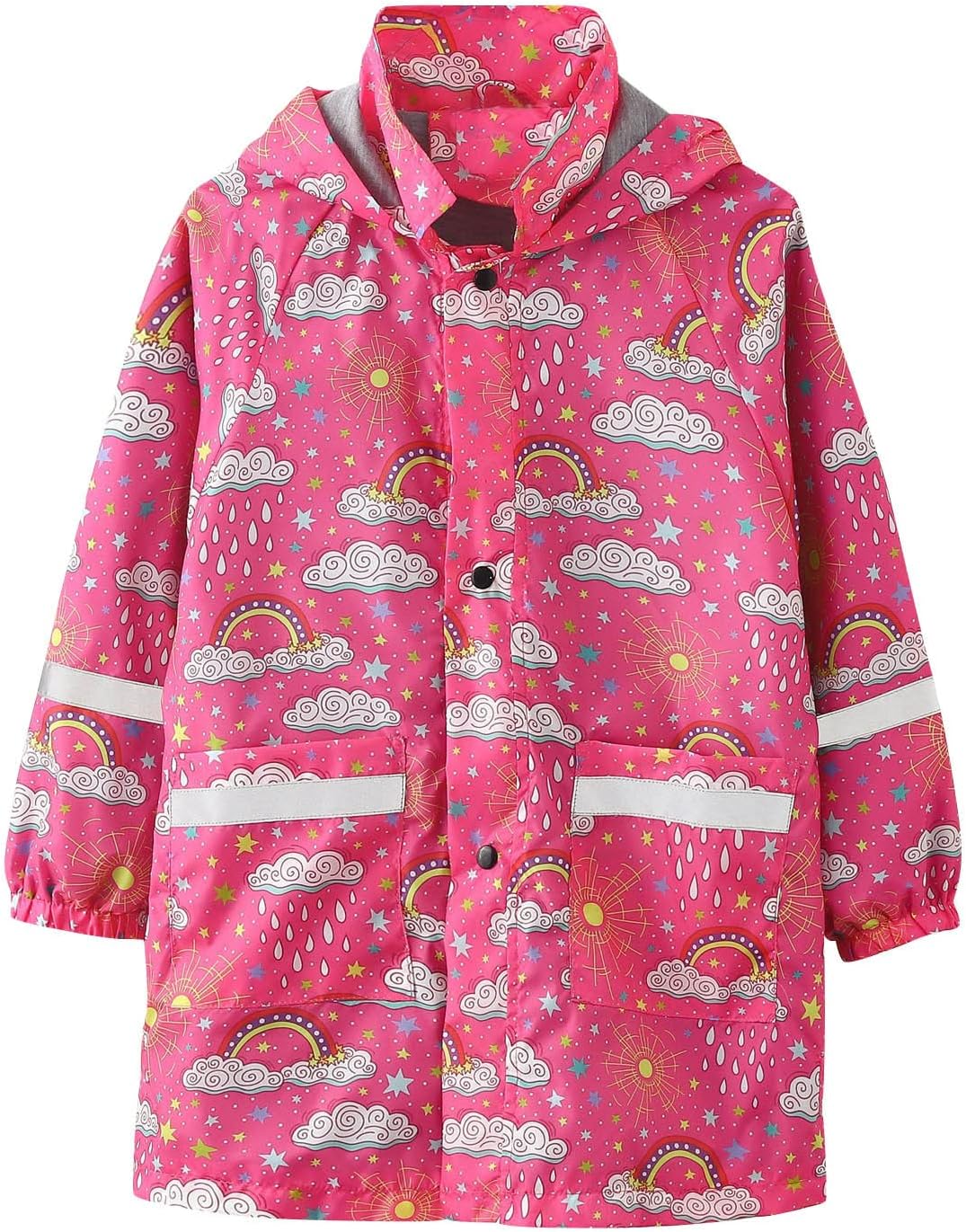 EnJoCho Girls Raindoll Warm Windproof Water-Resistant 8-9 Year Old Winter Coat