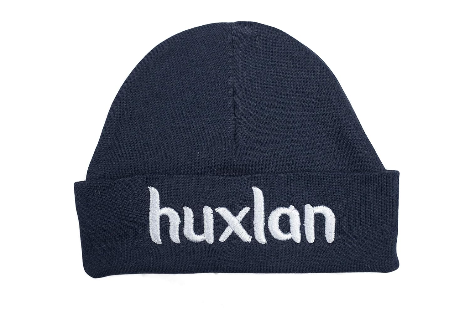 Personalized Baby Boy Beanie Hat with Royal Thread Coming Home - Coming Home Outfit