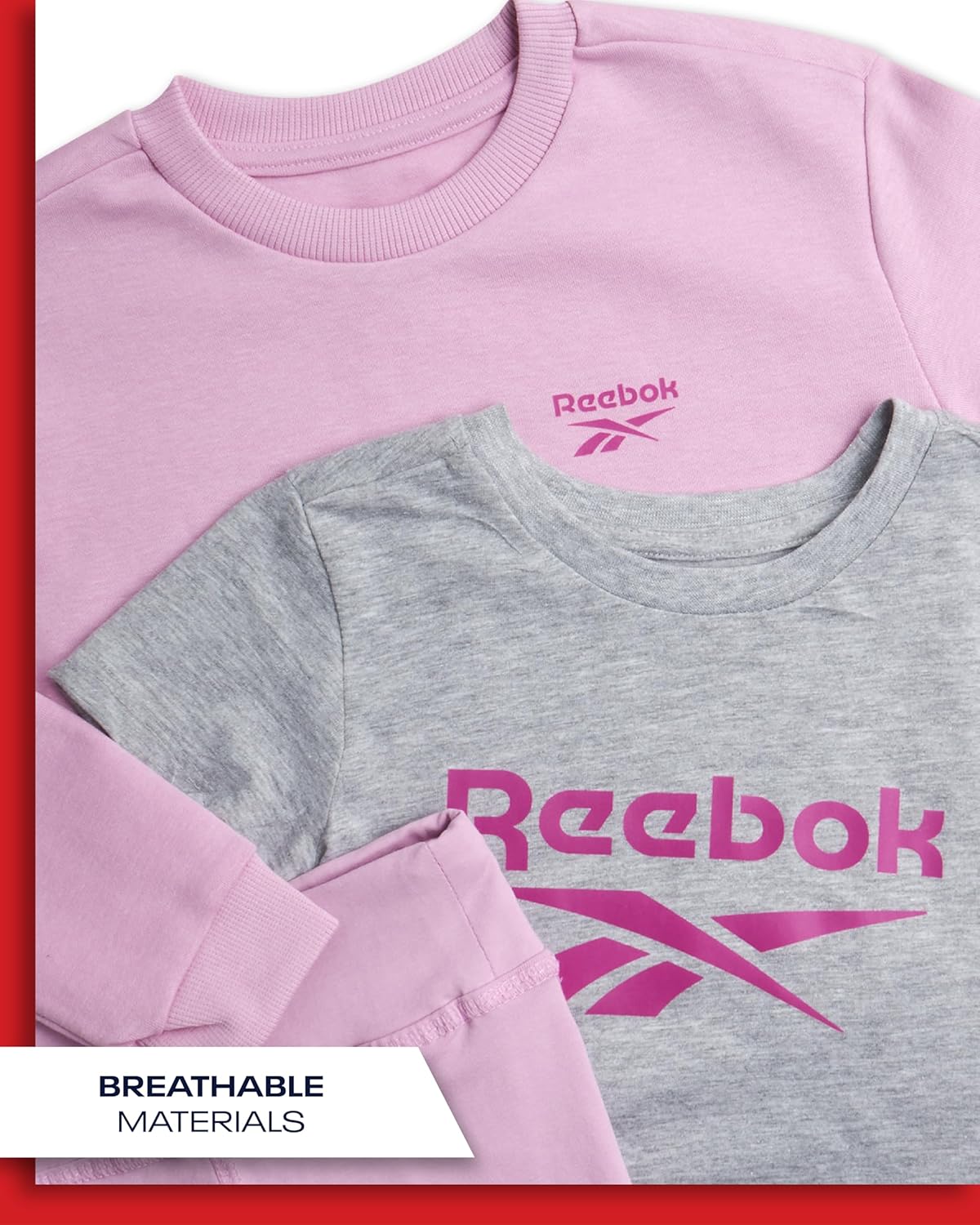 Reebok toddler girls performance wear