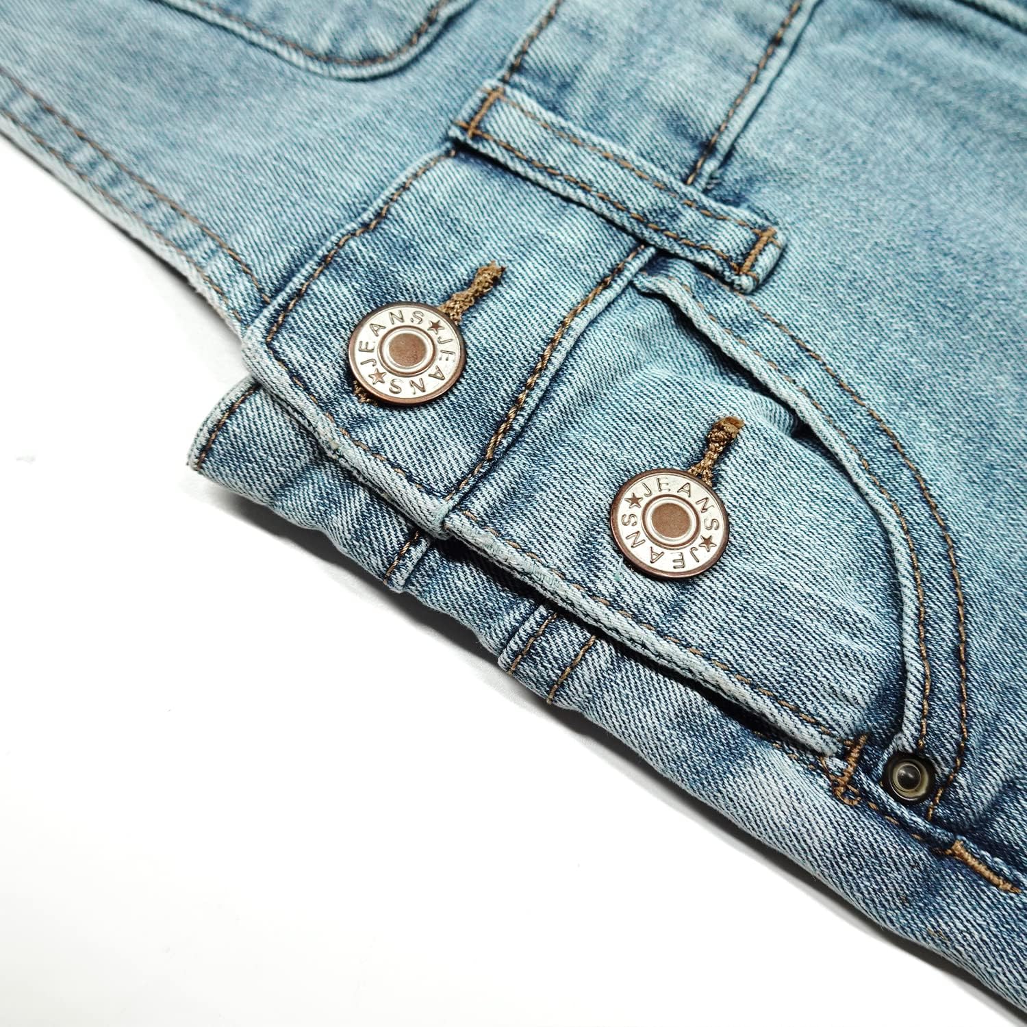 KIDSCOOL SPACE Fun and Fashionable Denim Shorts for Girls