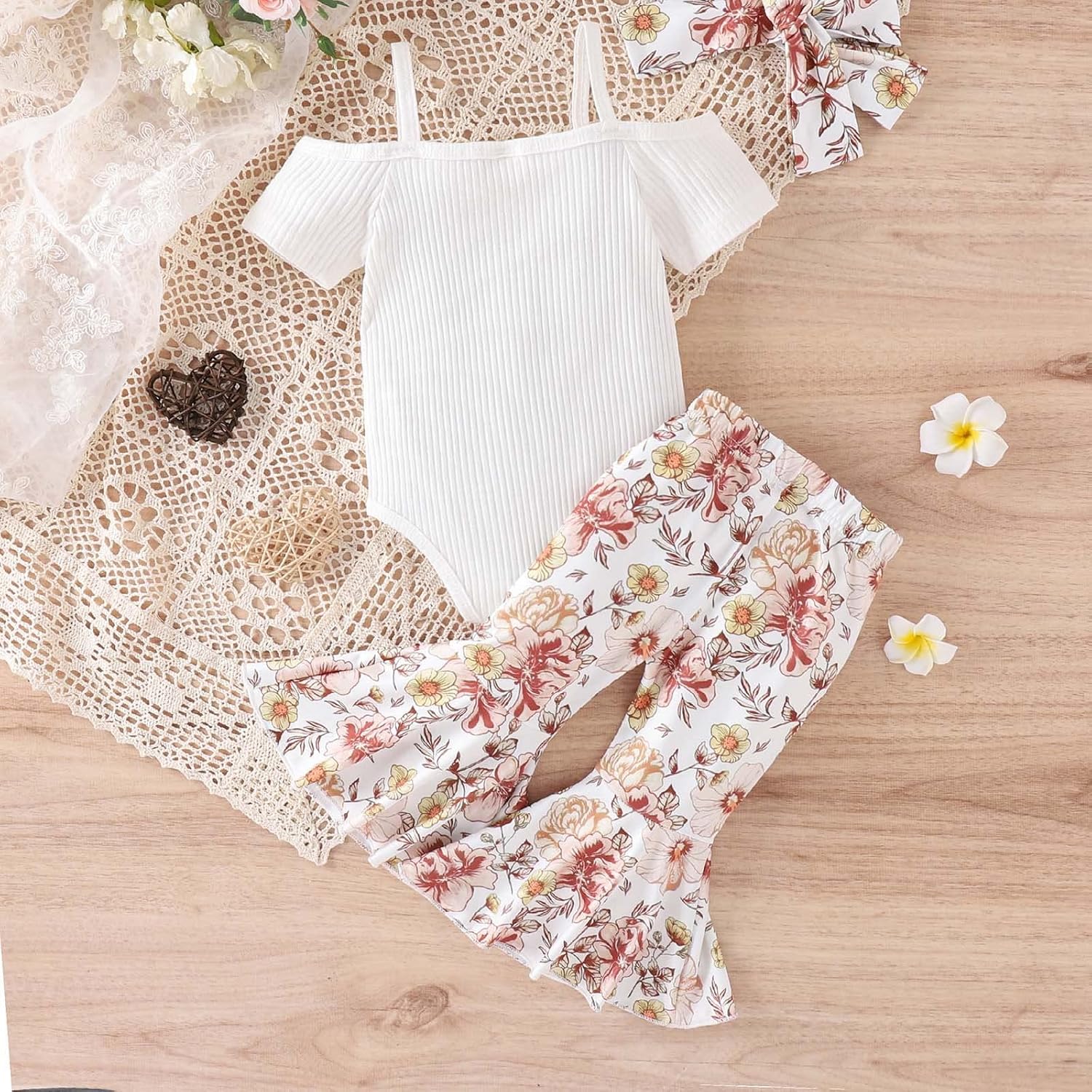Infant Girls Sunflower BodySuit Set