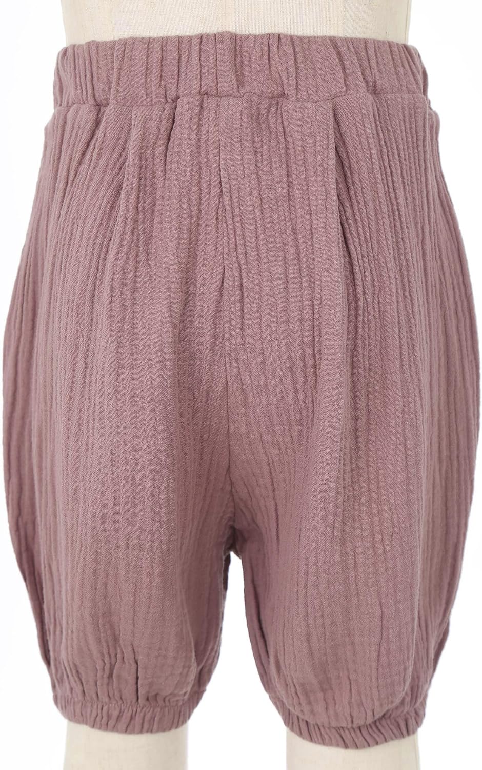 Kaerm Kids Boys Girls Casual Capri Pants Comfort Influencer