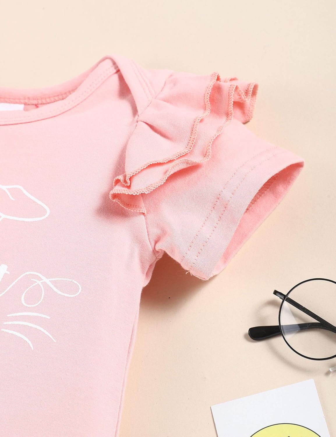 Menglang Baby Girl Romper Shorts Set - Bloom and Shine