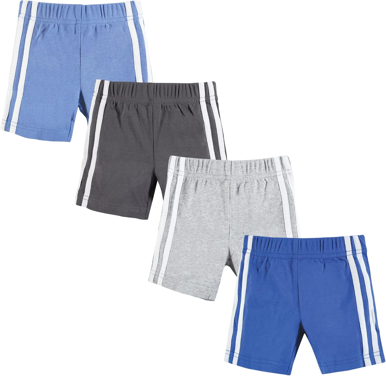 Hudson Baby - Soft comfy shorts 4-pack