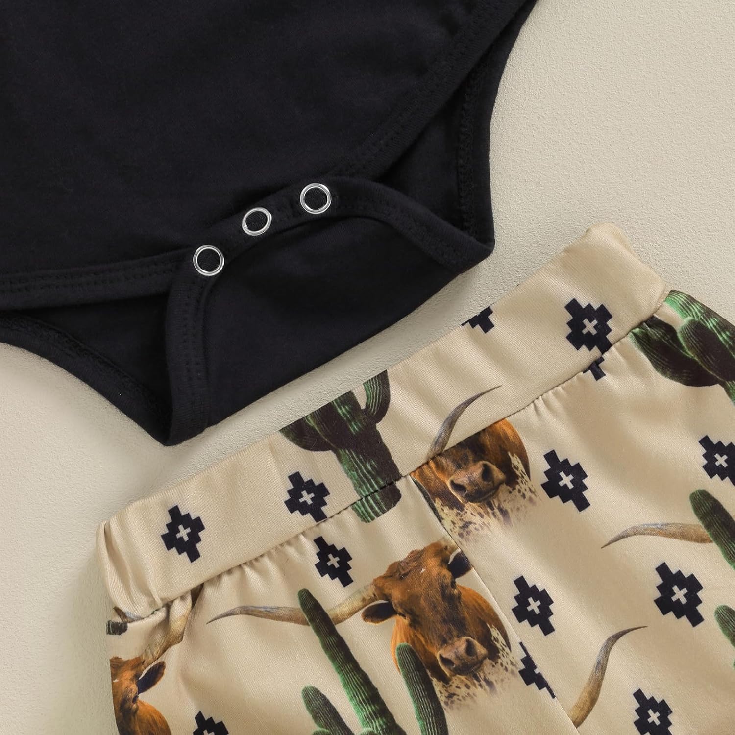 SAYOO Baby Boy Cowboy Outfit Newborn