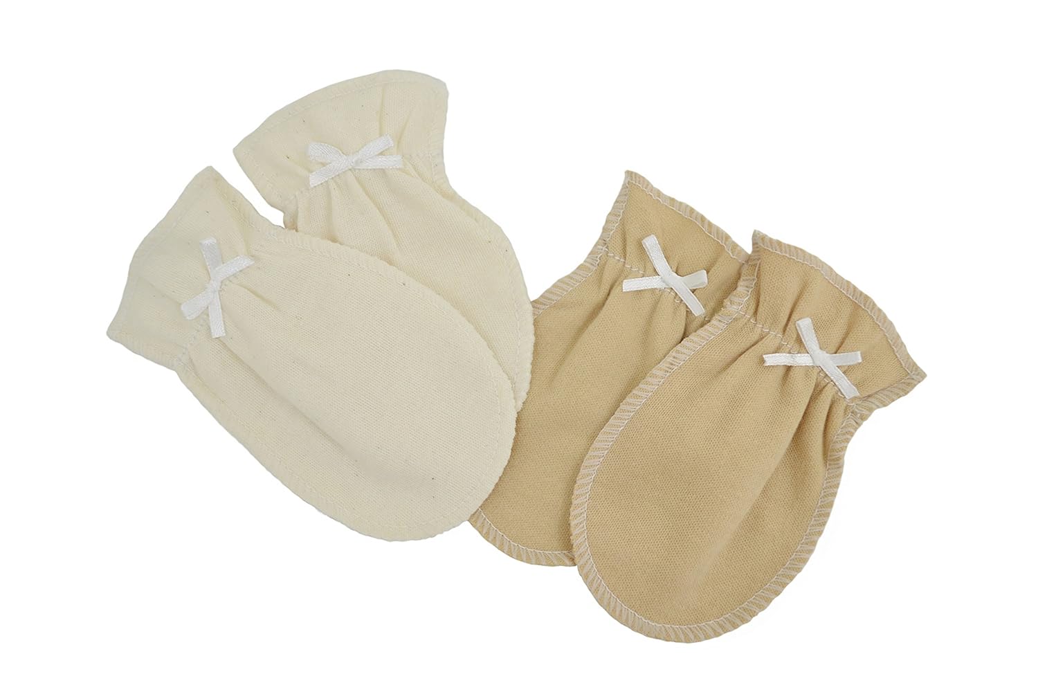 Organic Cotton Newbornmittens made to keep them cozy