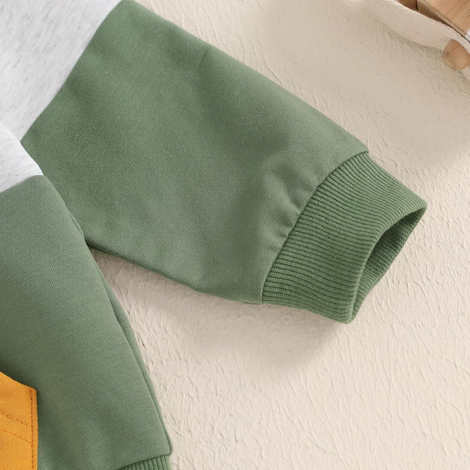 Infant Boys Cold-Hardy HOLLED Sweatshirt Pants Set