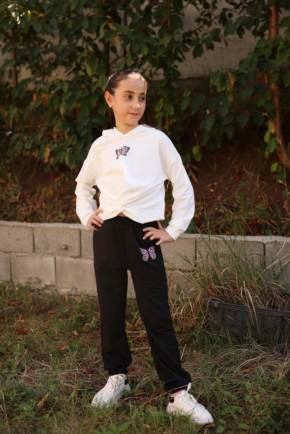 Arshiner Girls 2-Piece Tie-Dye