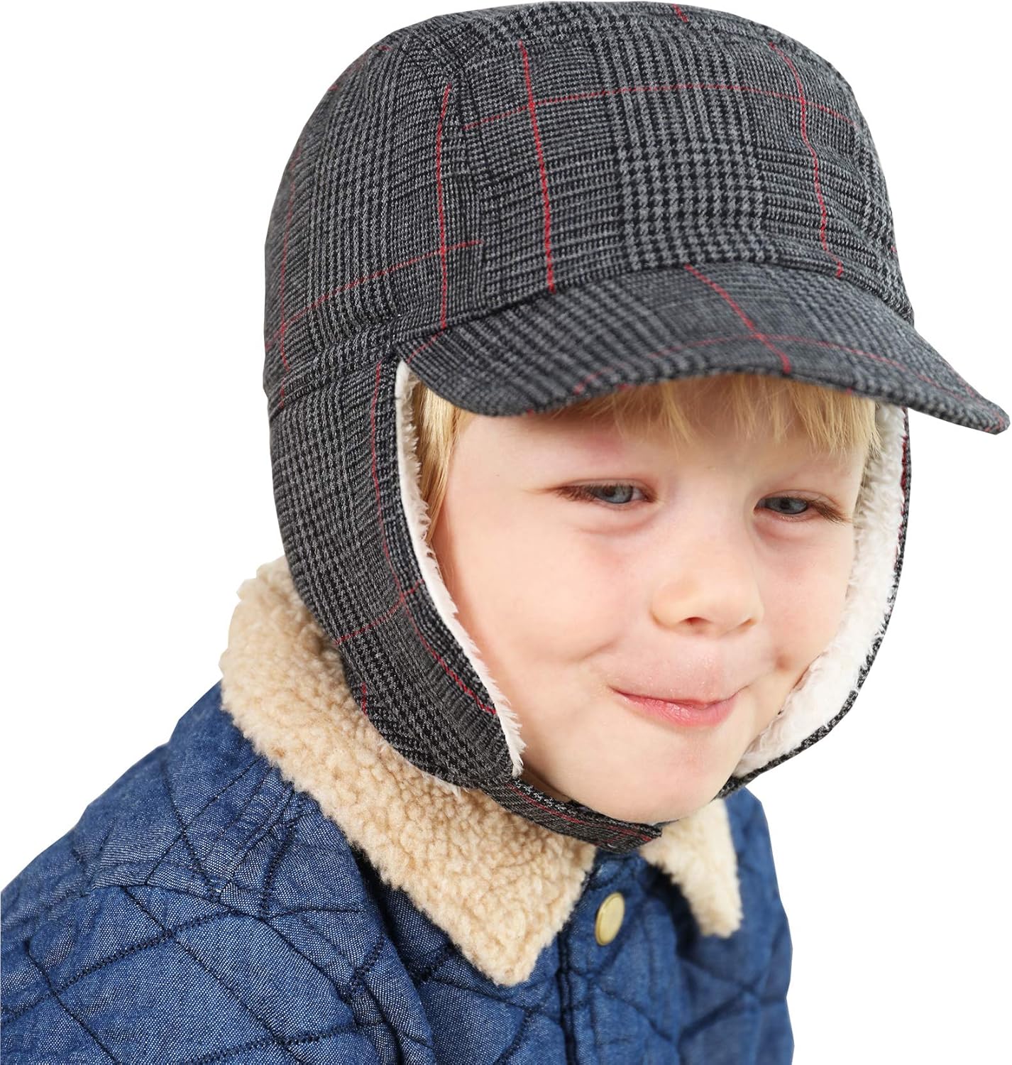 Keepersheep Baby Boy Ushanka Earflap Winter Cap