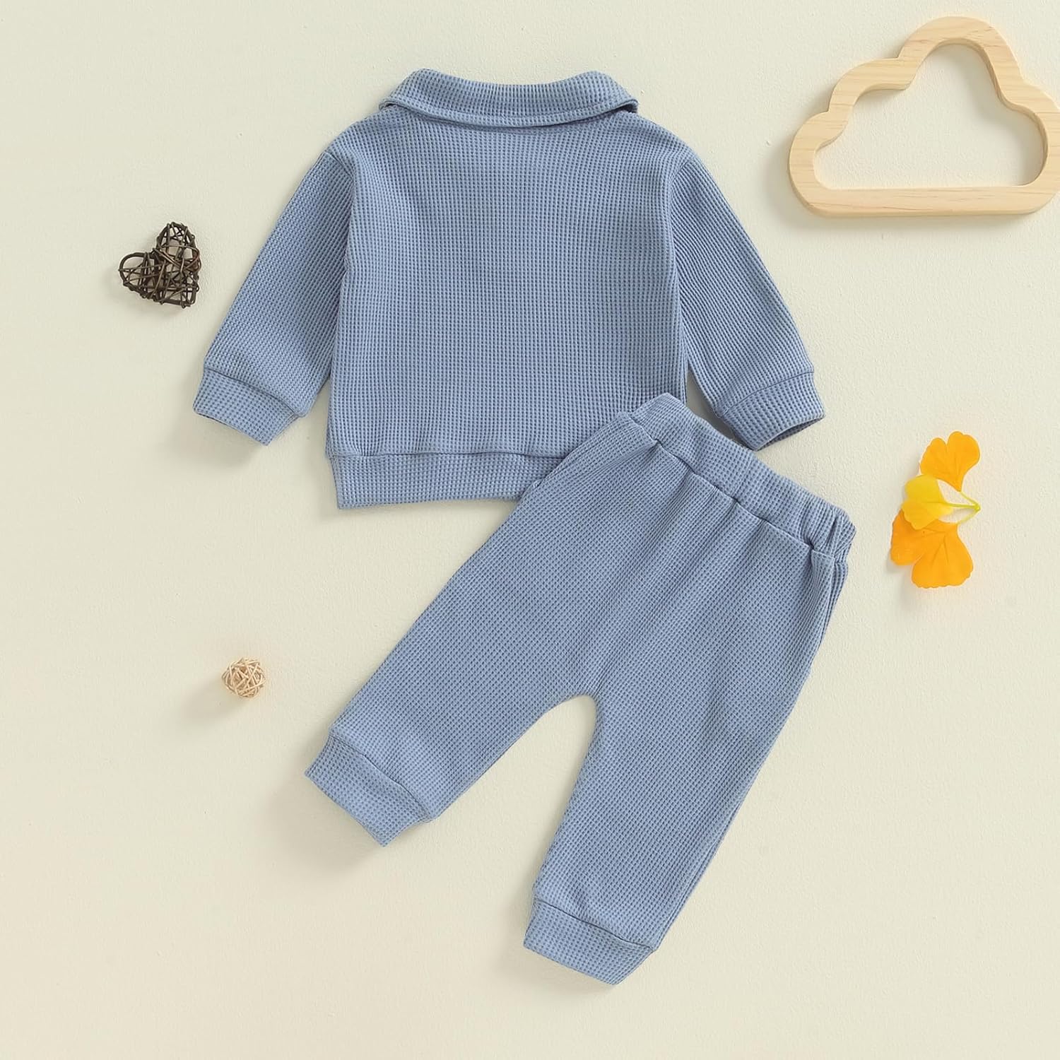 Perfect Toddler Spring Set Waffle Knit