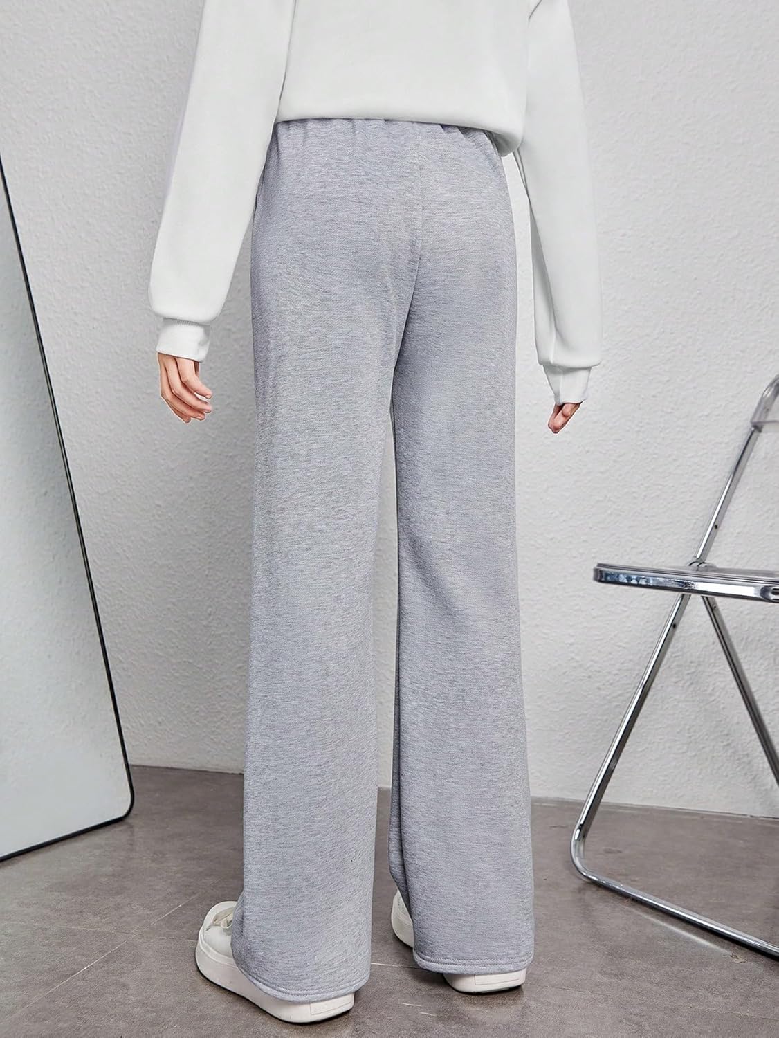 SweatyRocks Girls Drawstring Waist Pants HighWaisted Dance Workout Running Enjoyment