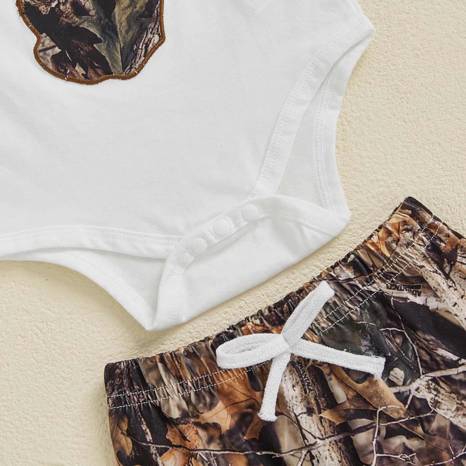 Newborn Hut Kelly Camo Outfit