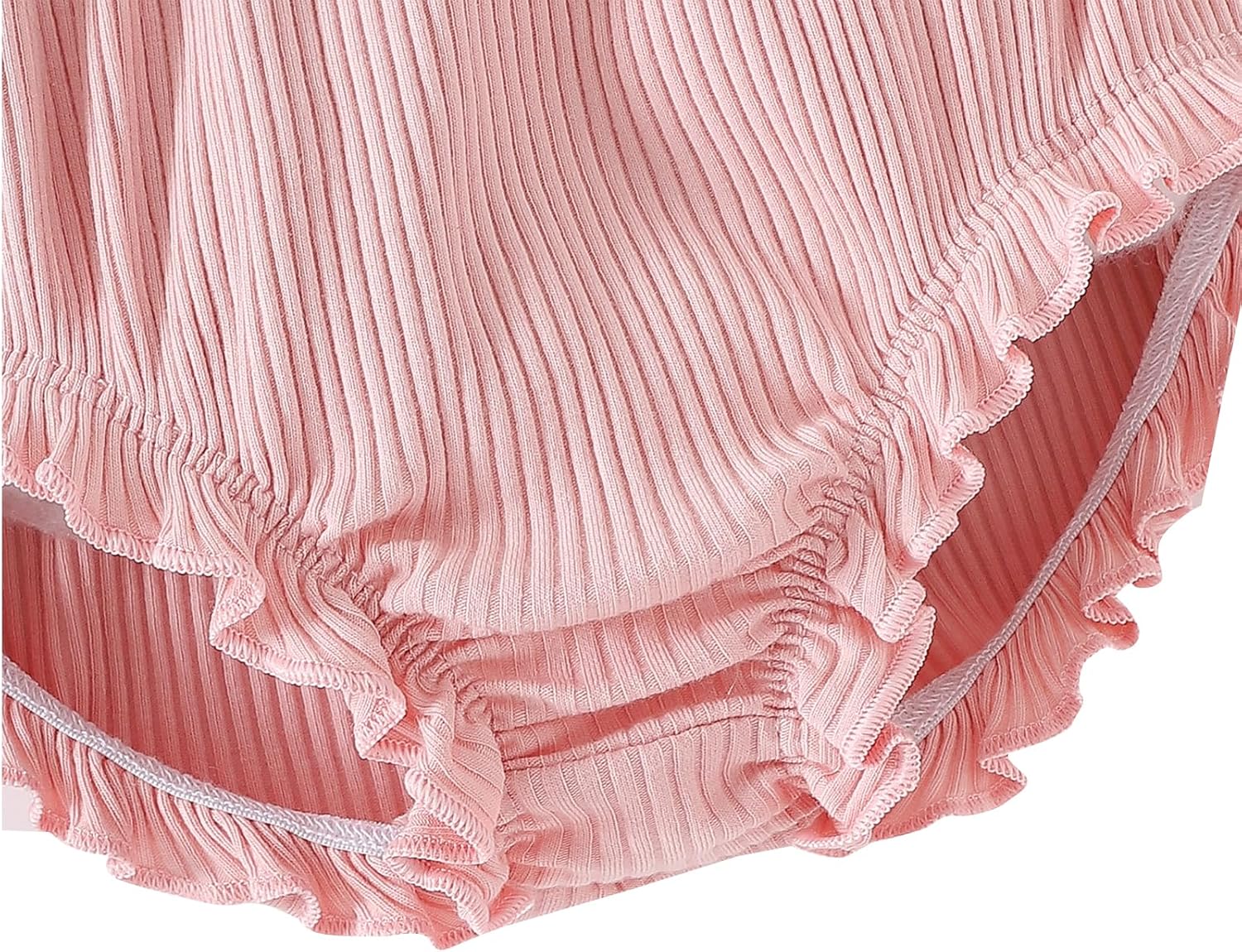 Perfect Summer Cuts for Baby Girls 3-Pack Bloomers with Ruffle Design