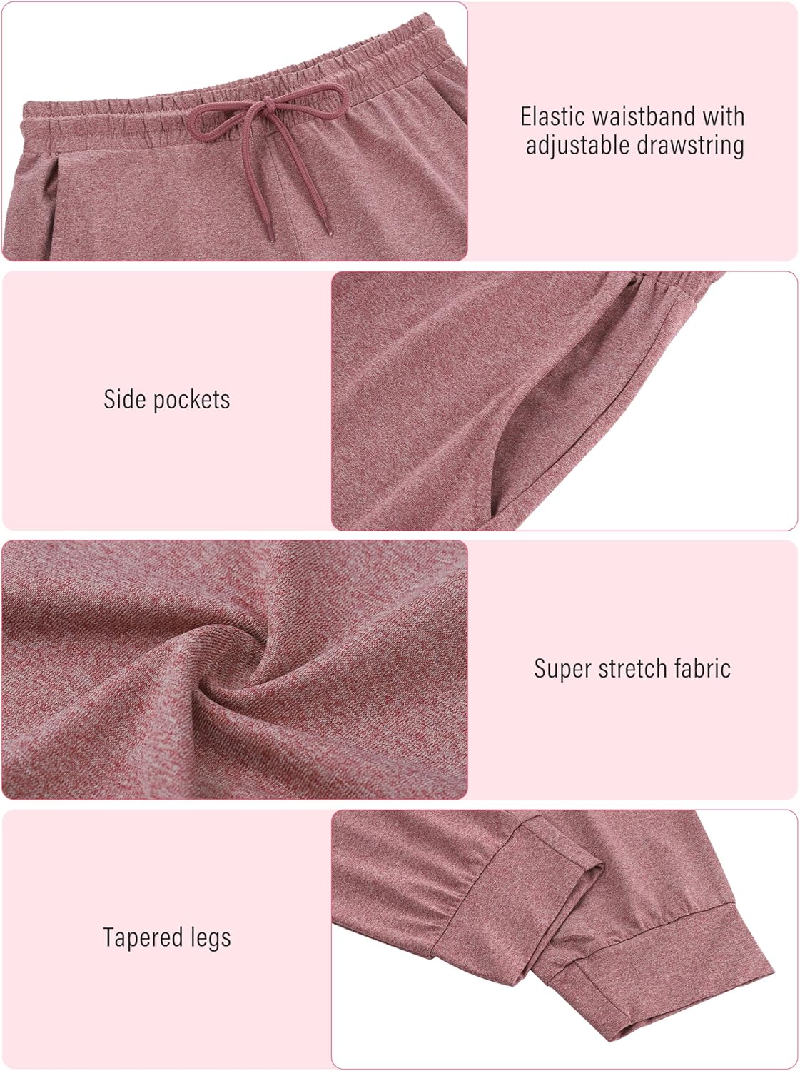 Resinta Girls Dry-Fit Joggers
