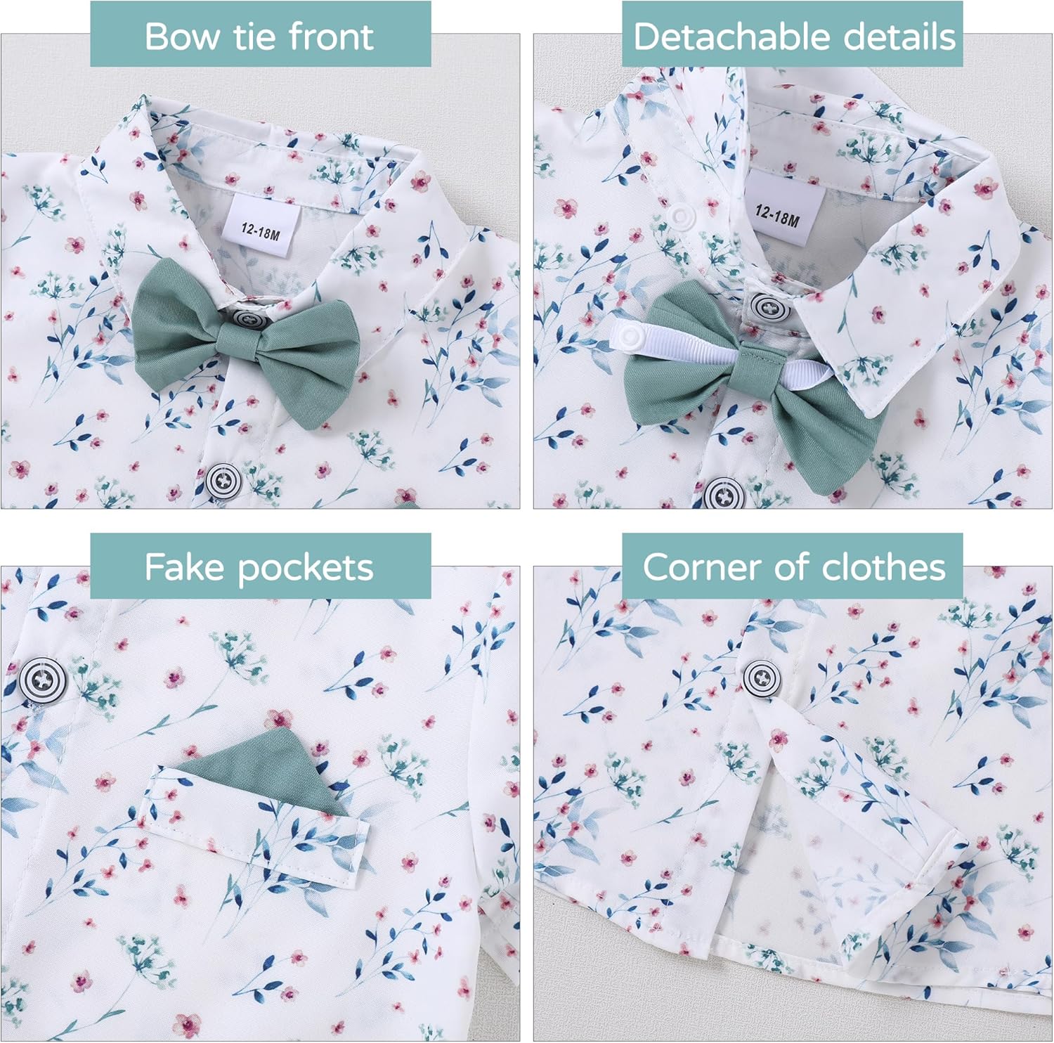 DISAUR Toddler Boy Suits for Special Occasions