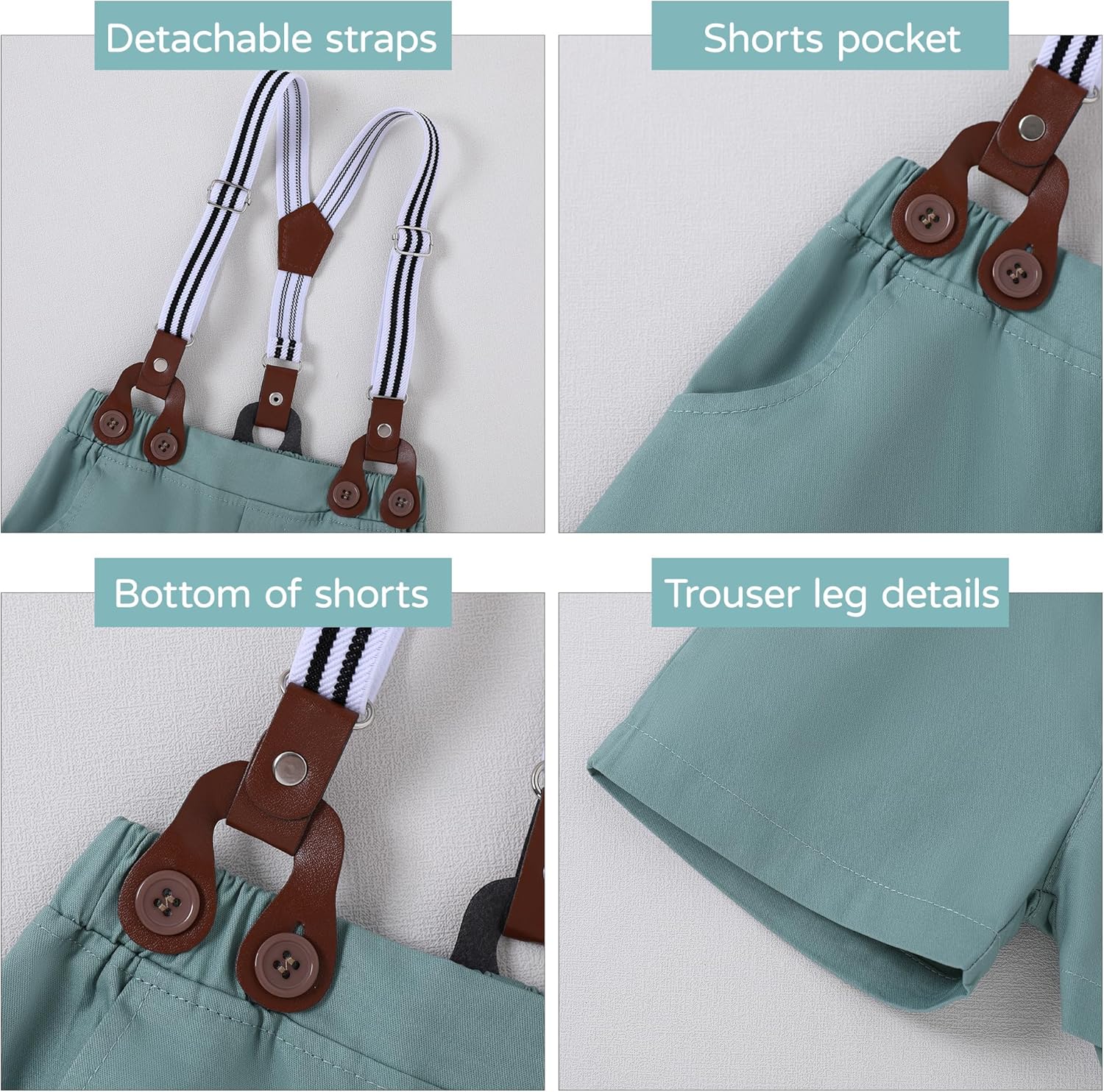 DISAUR Toddler Boy Suits for Special Occasions