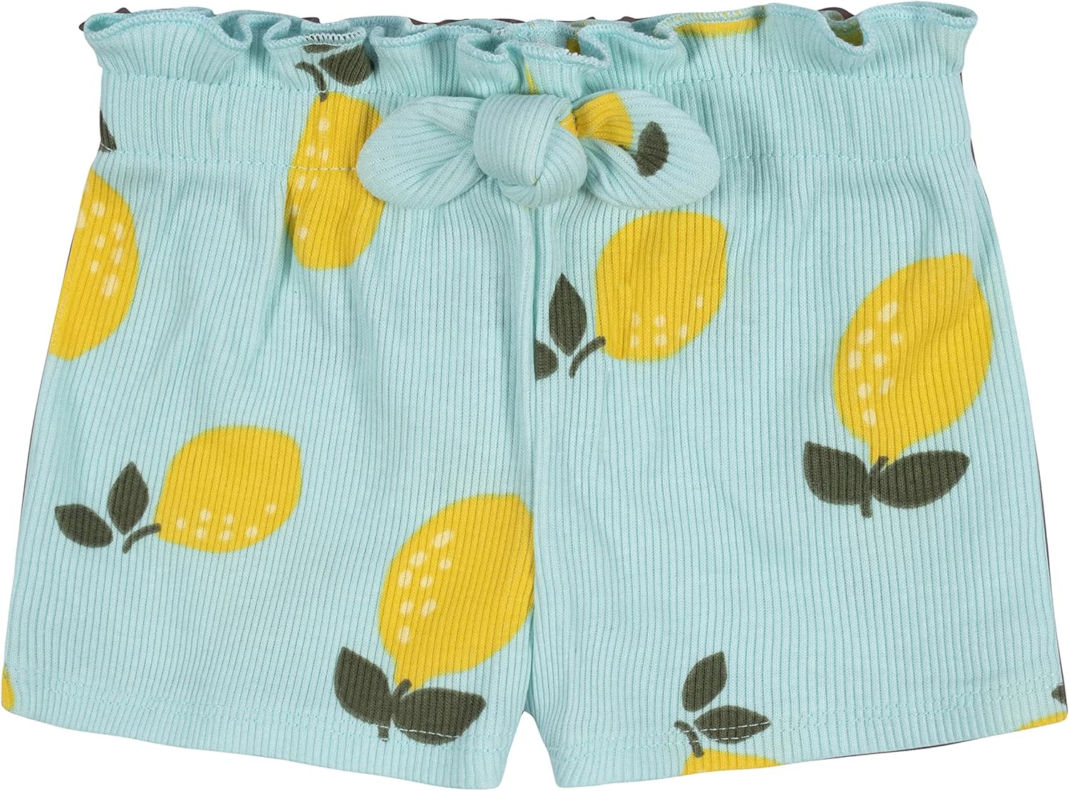 Gerber Baby Girls Toddler 3-Pack Pull-On Knit Shorts