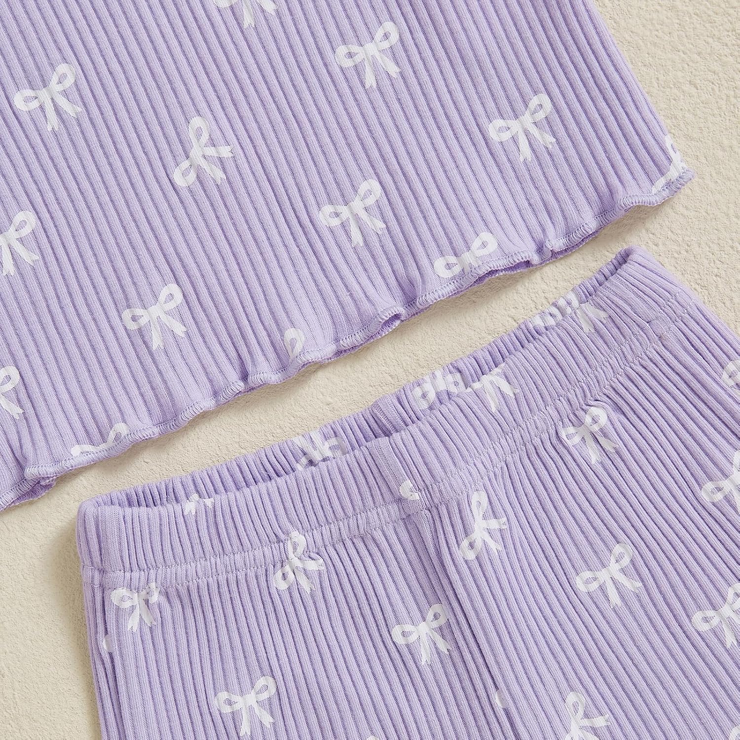 Summer Ruffle Top Shorts Set for toddlers